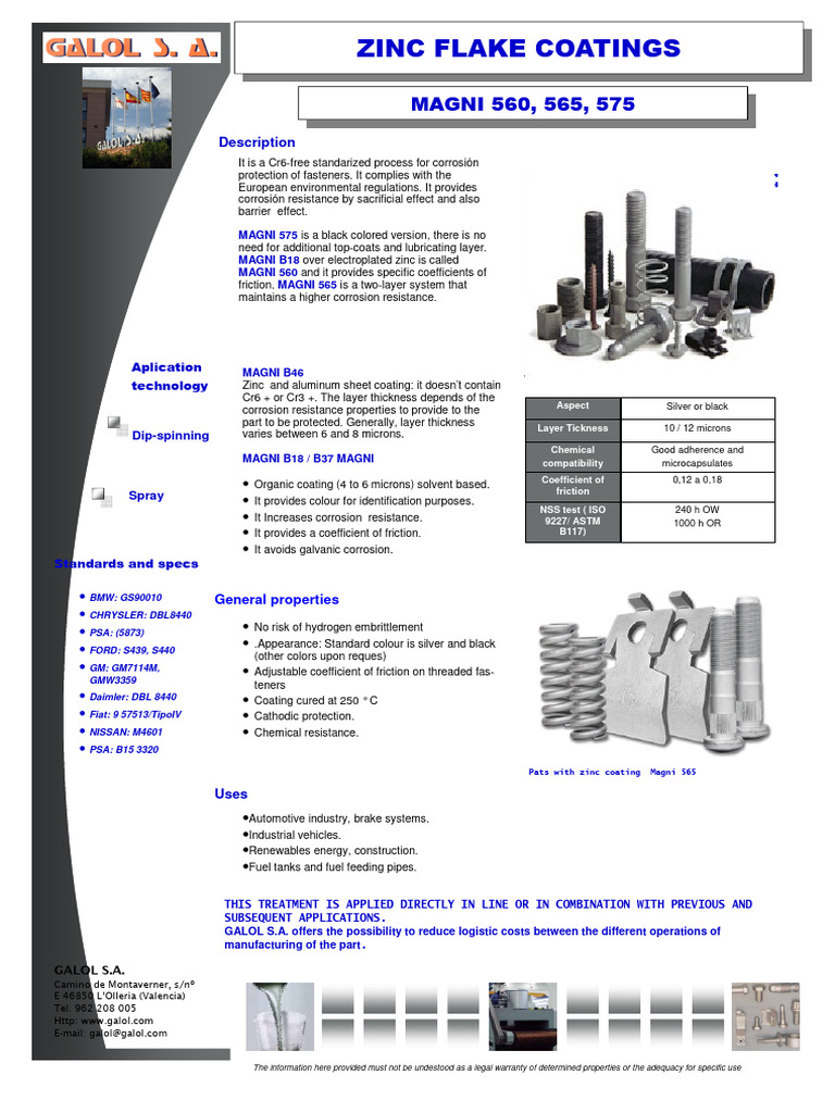Magni - B46 Base Coat - Technical Sheet | PDF