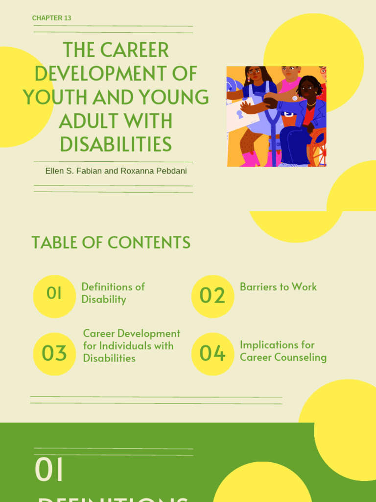 Career Development for Youth with Disabilities | PDF | Disability ...