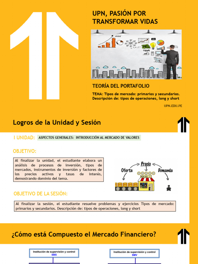 Sesion 2 - Mercado de Valores | PDF | Bolsa de Valores | Business
