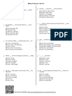 1392 Mixed Tenses Test 4