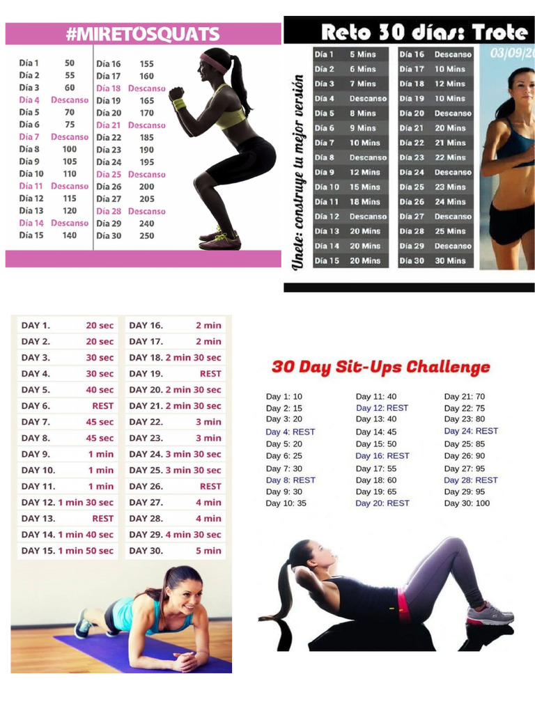 Calendario Gym Virtual | PDF