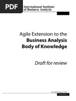 Download Agile Extension to the BABOK Guide - Introduction by Joseph Ruffolo SN67497183 doc pdf