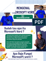 Tugas TIK Mengenal Microsoft Word