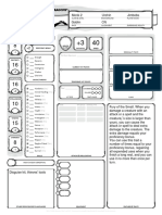 DND 5E CharacterSheet FormFillable