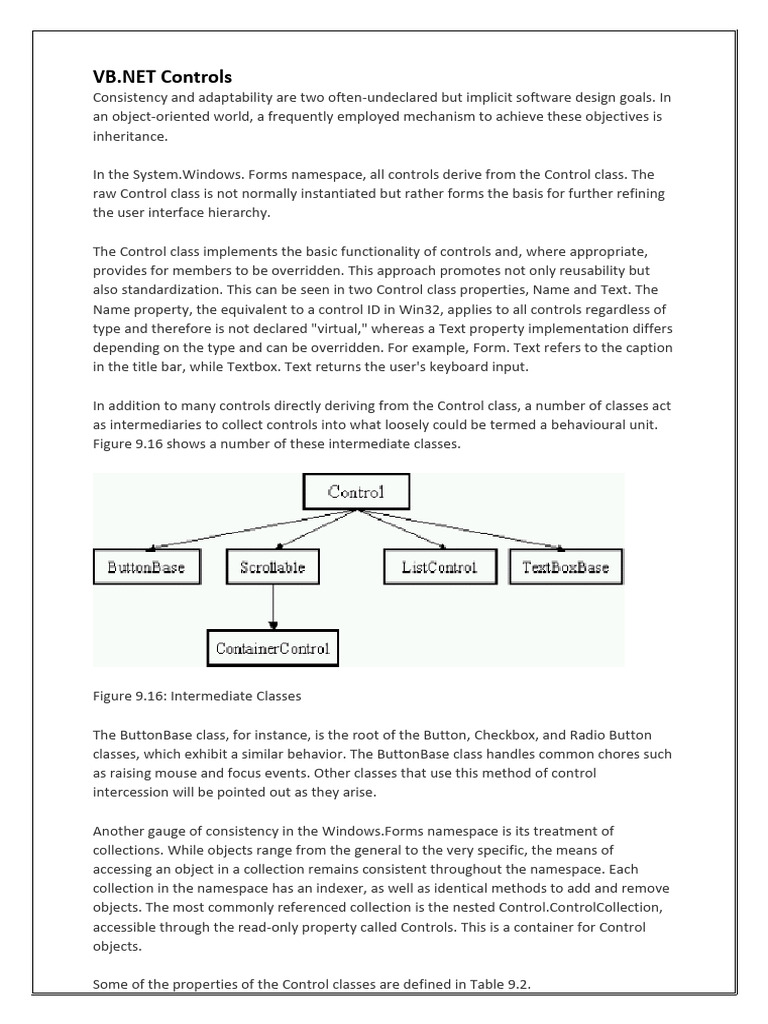 Lecture 3 vb net controls properties events and methods pdf
