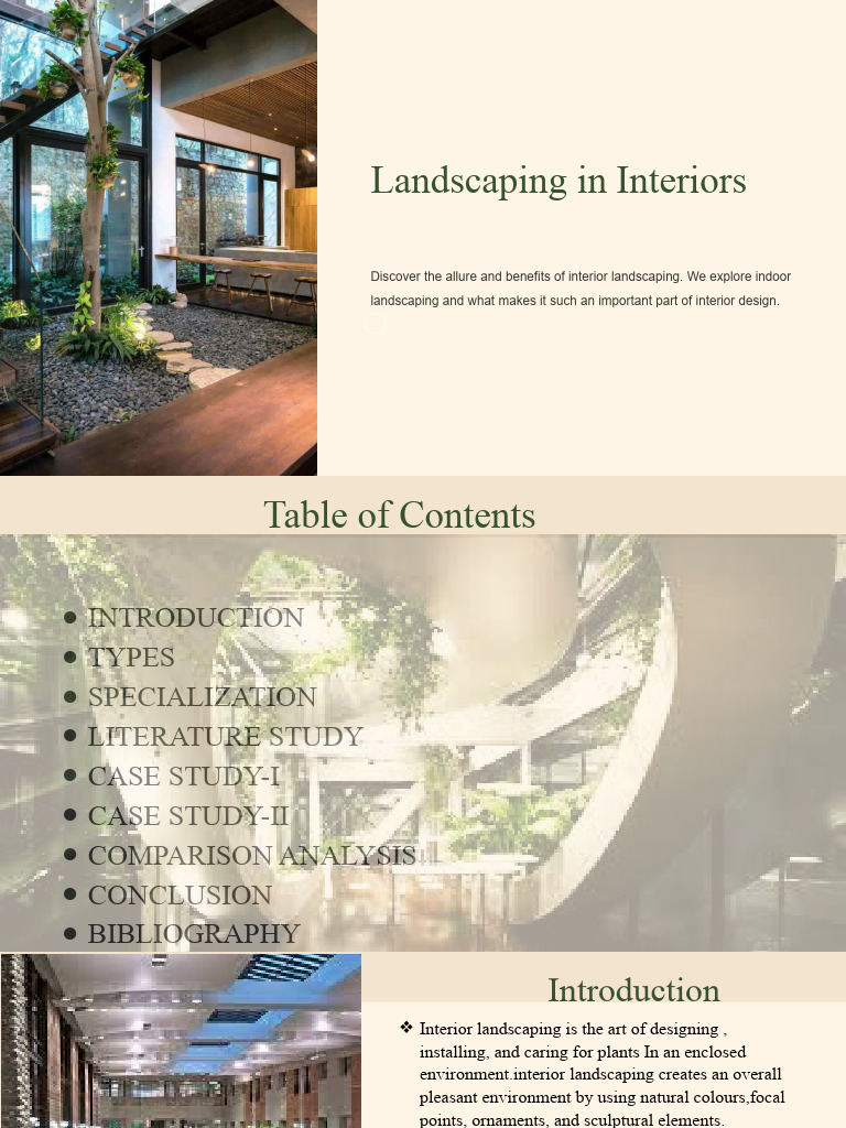 Landscaping in Interiors (1) New | PDF