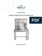 Reciprocating Pump Training Unit Manual