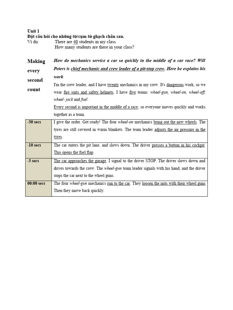 Pit Stop Mechanics in F1 Racing | PDF
