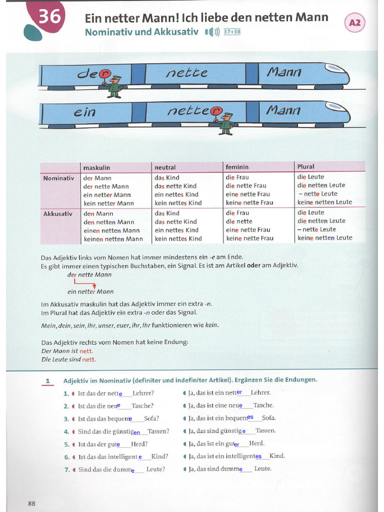 Grammatik Aktiv A1-B1 | PDF