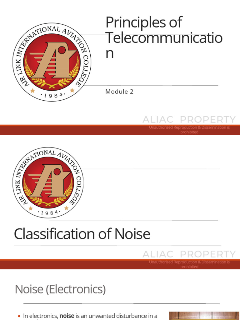 Classification of Noise in Electronics | PDF | Radio ...