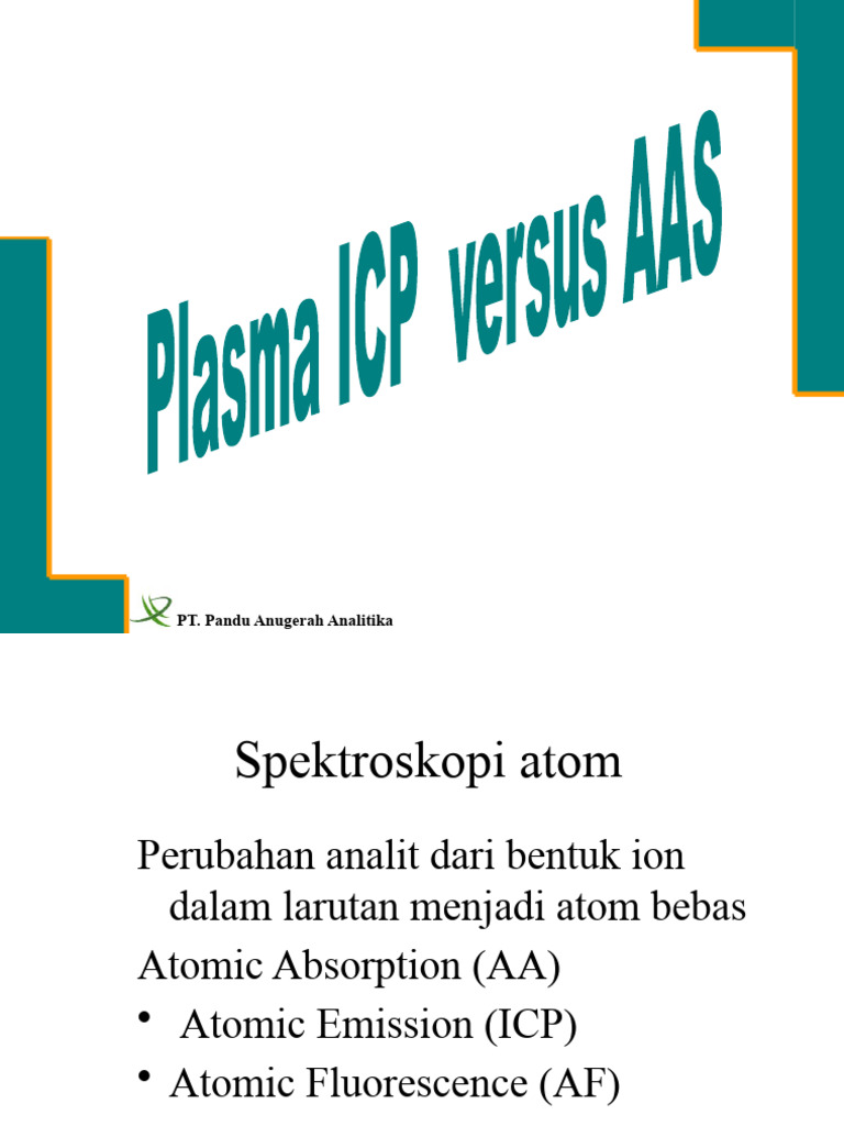 ICP Versus AAS | PDF