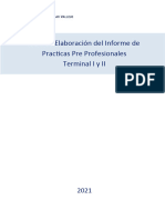 Guía de Elaboración Del Informe de Prácticas PPII