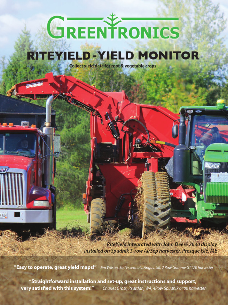Riteyield brochure pdf usb computer monitor