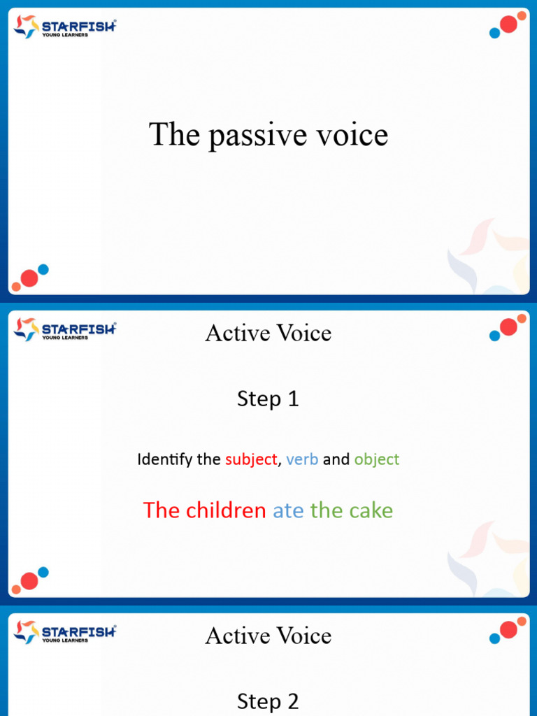 The Passive Voice PDF