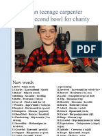 Cumbrian Teenage Carpenter Creates Second Bowl For Charity