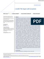 Toward An Extreme World: The Hyper-Arid Ecosystemas A Natural Model