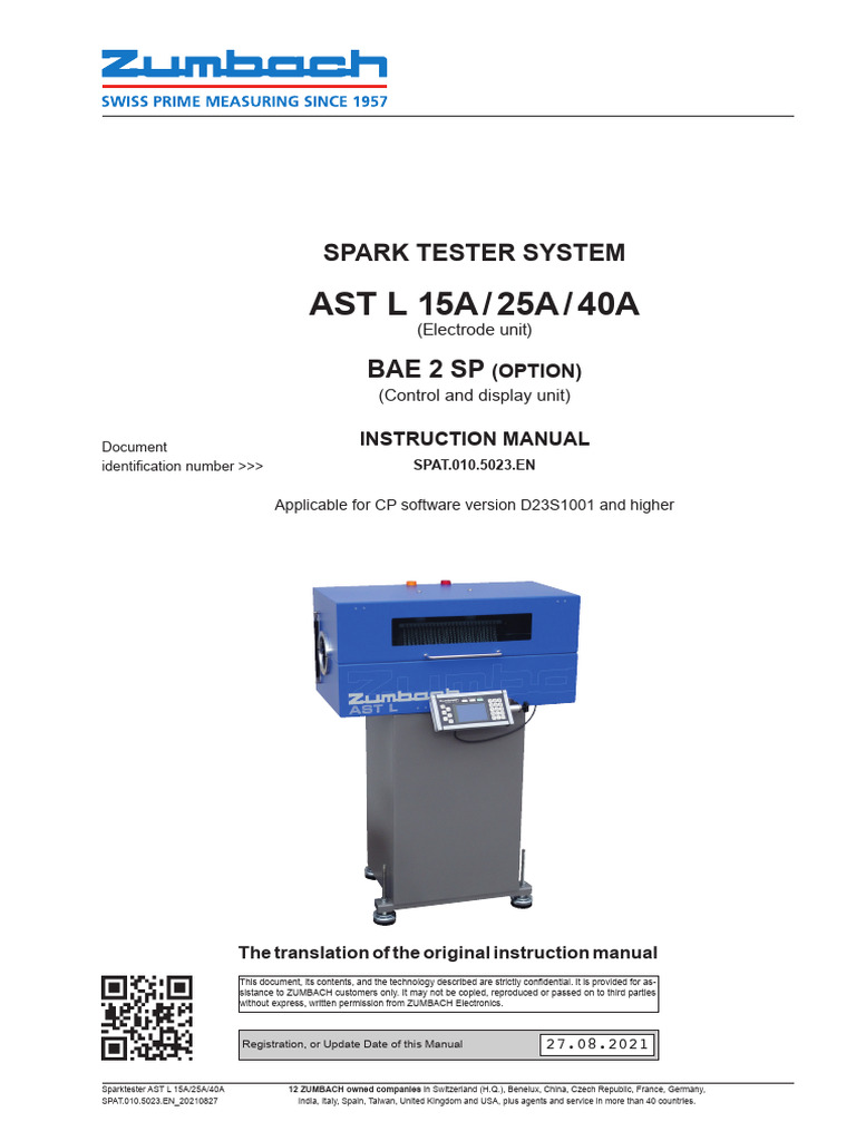 Astl15a 25a 40a Bae2sp Spat.010.5023.en | PDF