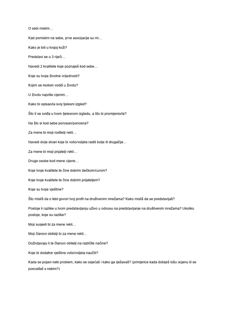 O Meni | PDF