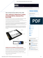 Tipos y formatos de discos SSD M.2, PCIe y NVMe - NASeros