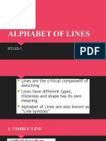 Alphabet of Lines