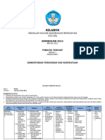 Silabus Kelas 1 Tema 1