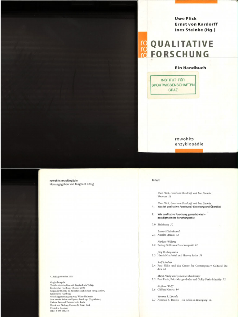 Flick, U., Kardorff, E. v. Ste - Ist Qualitative Forschung | PDF