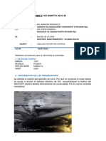 INFORME N° 027 - FALLA DE SHUTOFF DEL SCOOP 04 