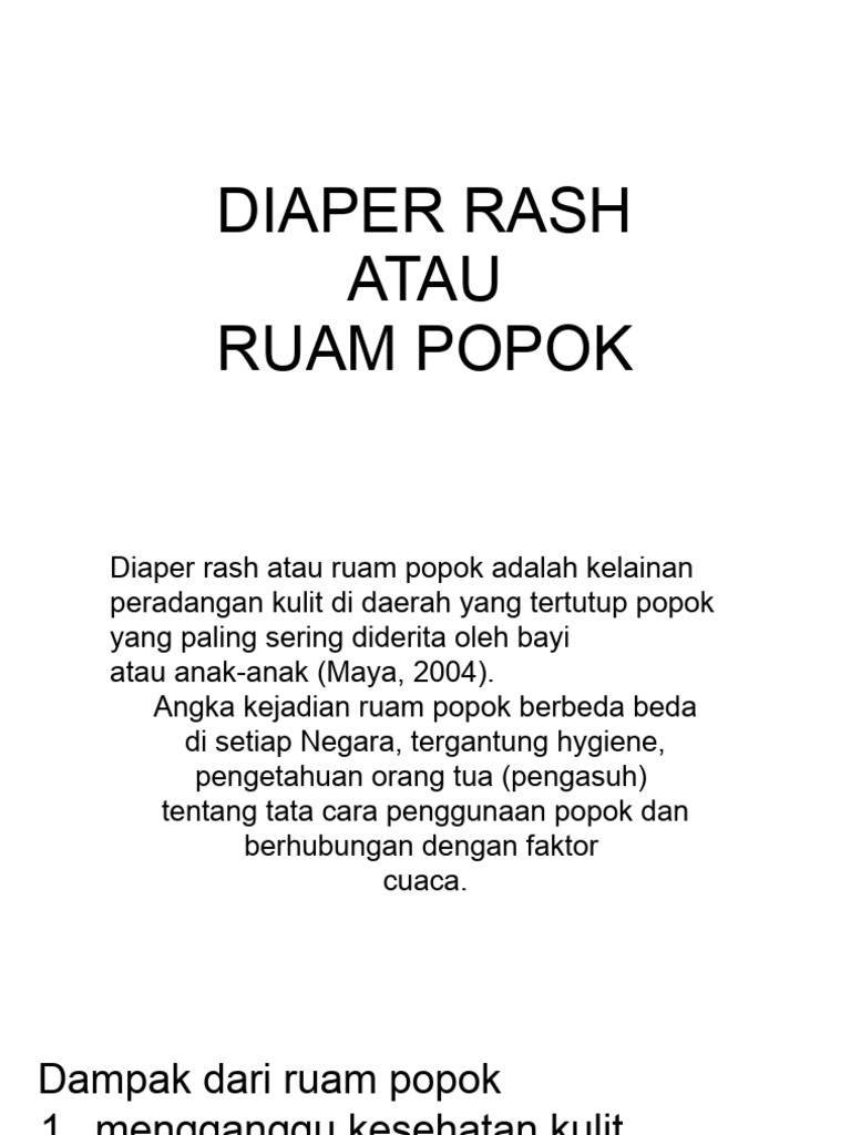 Diaper Rash PDF