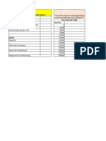 Excel Template Week 4 Demo