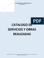 Catalogo de Servicios