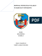 Proposal Tempe Dari Daun Singkong Final