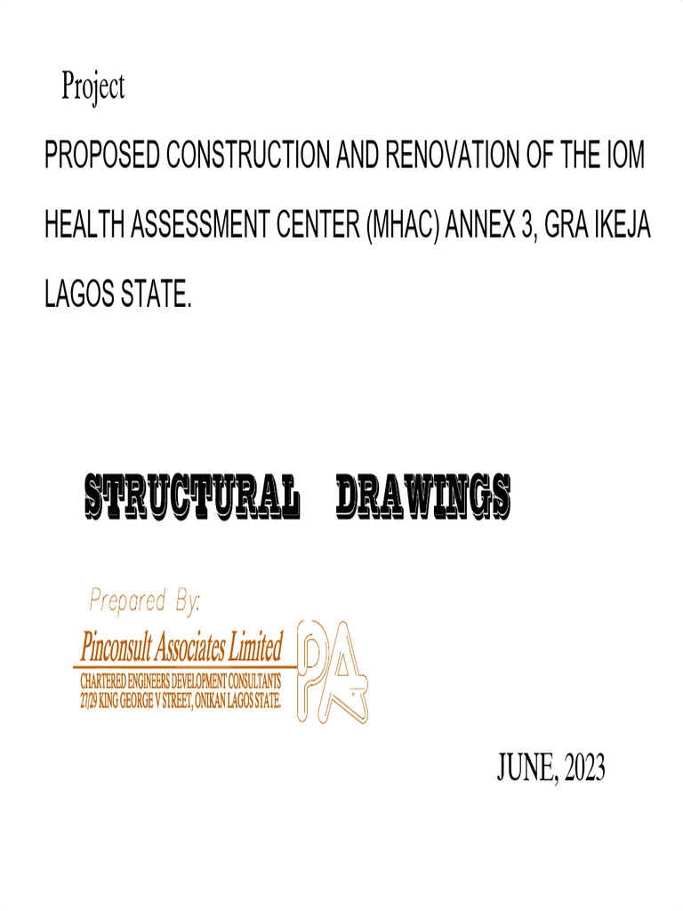 Structural Drawings | PDF