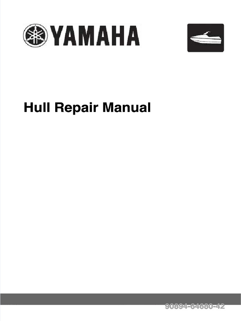 Yamaha 2014 Jet Ski Hull Repair Guide PDF