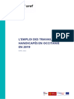 Emploi Travailleurs Handicapés Occitanie 2019