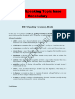 S Speaking Toipc Base Vocabulary