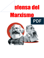 En defensa del Marxismo