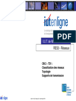 CM2-TD1 - Topologie Et Supports de Transmission