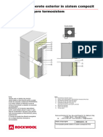 Rockwool - E01 9 Detaliu Strapungere Termosistem