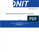 IPR - 736 - 2010 - ÁLBUM DE PROJETOS-TIPO DE DISPOSITIVOS DE DRENAGEM