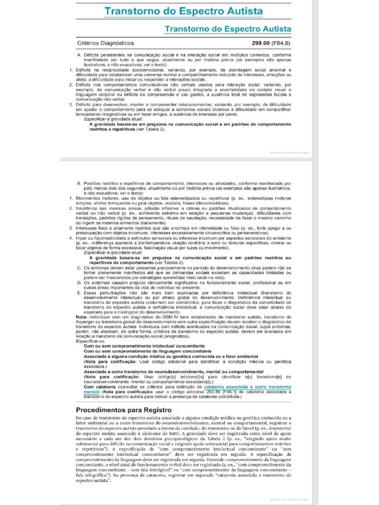 Dsm 5 autismo e tdah pdf