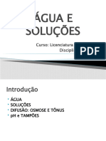 3 - Água e Soluções