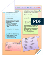 Quantifiers para 2º ESO