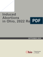 Ohio abortion report 2022 