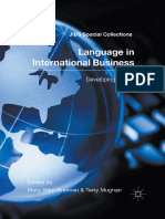 Language in International Business - Developing A Field - Mary Yoko Brannen, Terry Mughan (Eds.) - JIBS Special Collections, 1, 2017 - Palgrave Macmillan - 9783319427447 - Anna's Archive