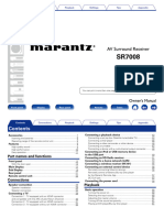 Marantz Sr7008 Receiver User Manual