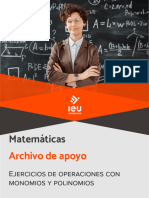 Matemáticas Archivo de Apoyo