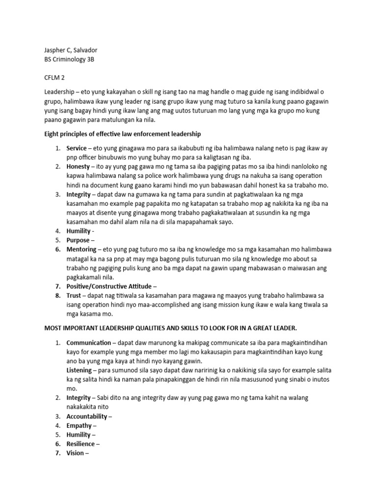 Clfm 2 Assignment | PDF