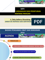 Materi MP 9 Peraturan Dan Perundang-Undangan Tentang Pangan-Edit 020816