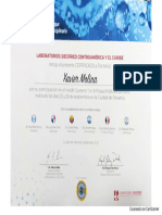 Certificado de Simposio