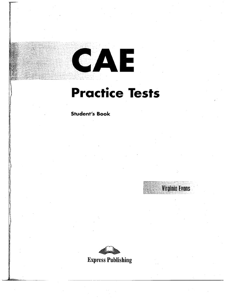 語学+参考書 CAE Practice Tests without Key Cae Practice Tests Cambridge English Advanced 2 Student's
